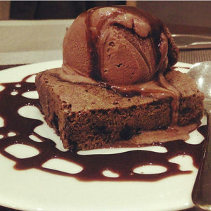 Brownie With Chocolate Ice-Cream