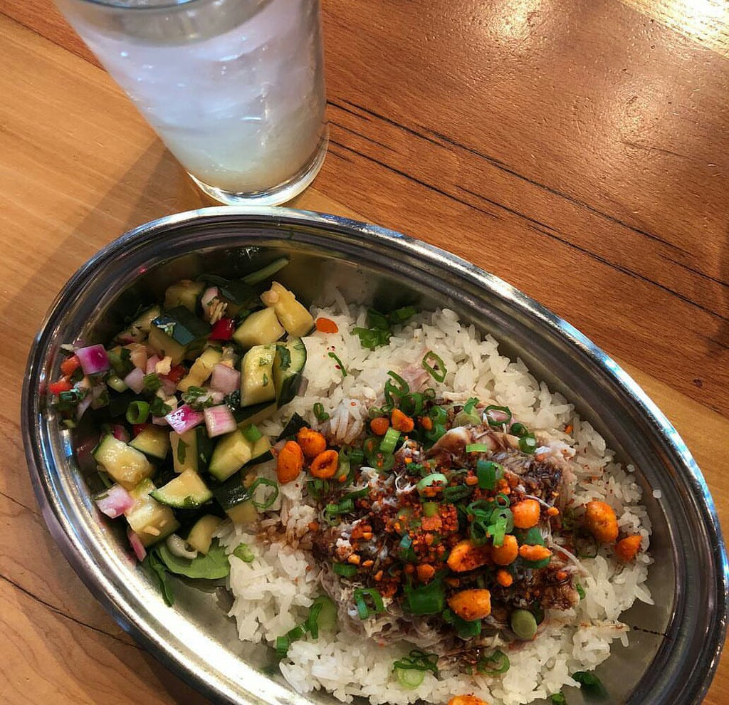 Chicken Manchurian Rice Bowl