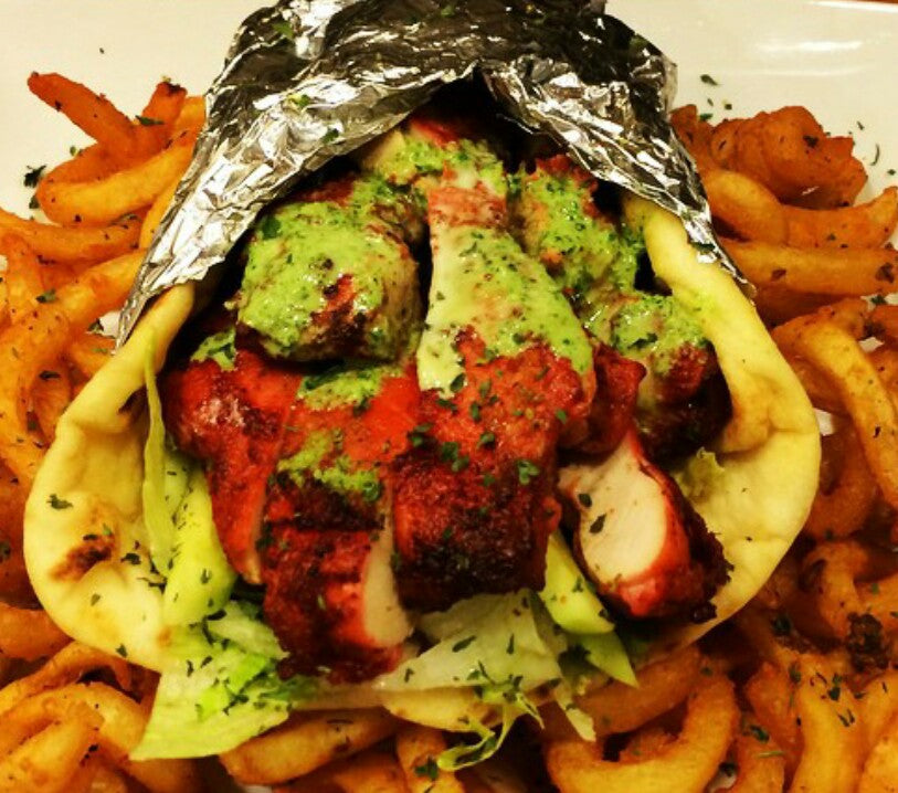 Chicken Seekh Kabab Roll