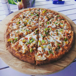 Chopped Chicken Pizza