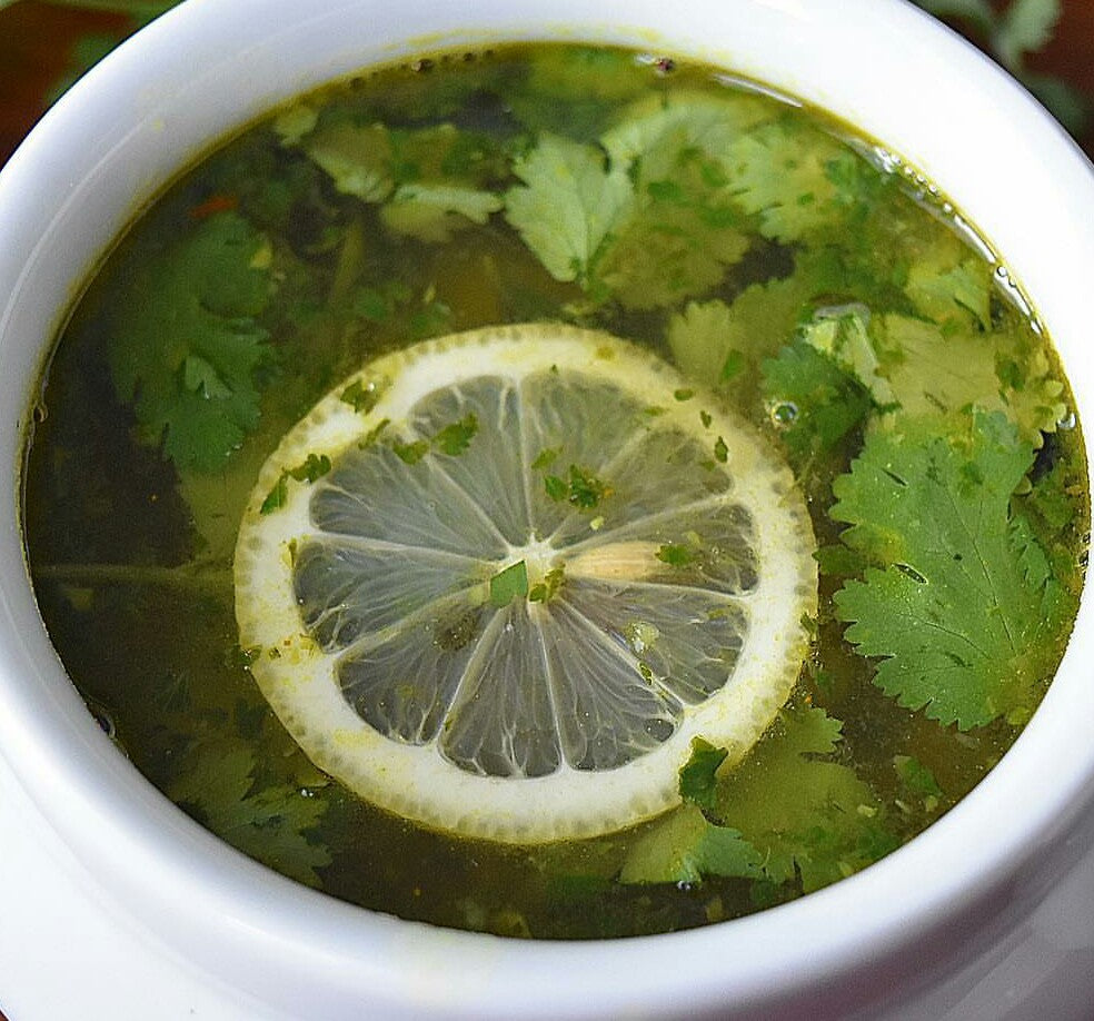Lemon Coriander Soup
