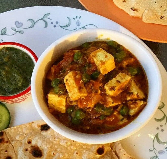 Matar Paneer