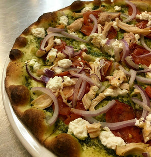 Smoke Chicken Pizza